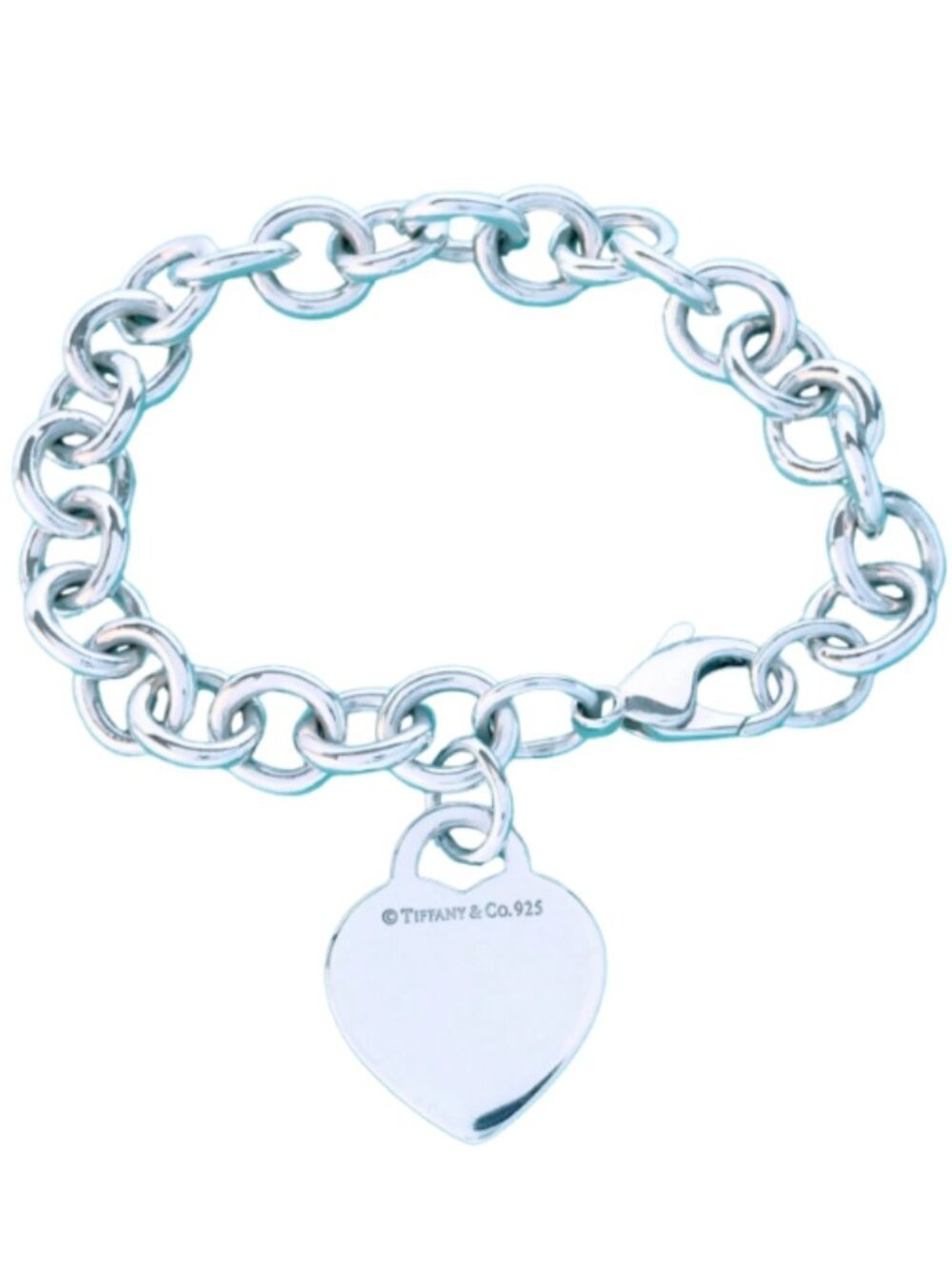 Tiffany & Co. Heart Chain Link Bracelet